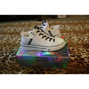 Snoop Dogg White Skechers Sneakers Converse Brand New